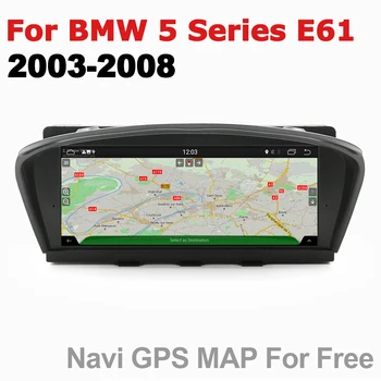 BMW 5 Serisi için E61 2003 2004 2005 2006 2007 2008 CCC Android 7.0 UP Araba Multimedya Oynatıcı GPS Navi Harita Stereo IPS Ekran
