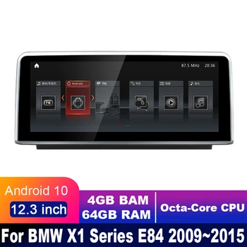8 çekirdek 4G + 64G android 10 Araba multimedya Oynatıcı Navigasyon GPS radyo BMW X1 E84 2009~2015 Orijinal 12.3 