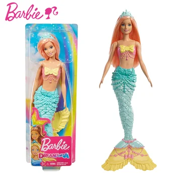 Mattel barbie Bebek kız Oyuncakları Güzel Oyun Evi Oyuncaklar Doğum Günü Hediyeleri Prenses Oyuncaklar Güzel Prenses Saç Oyuncak Çocuklar için