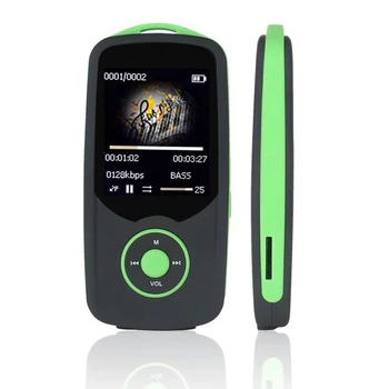 RUİZU X06 Bluetooth MP3 4GB/ 8GB Oyuncu TFT Ekran Flash Bellek Spor Oyuncu 24 Dil Desteği Mini 